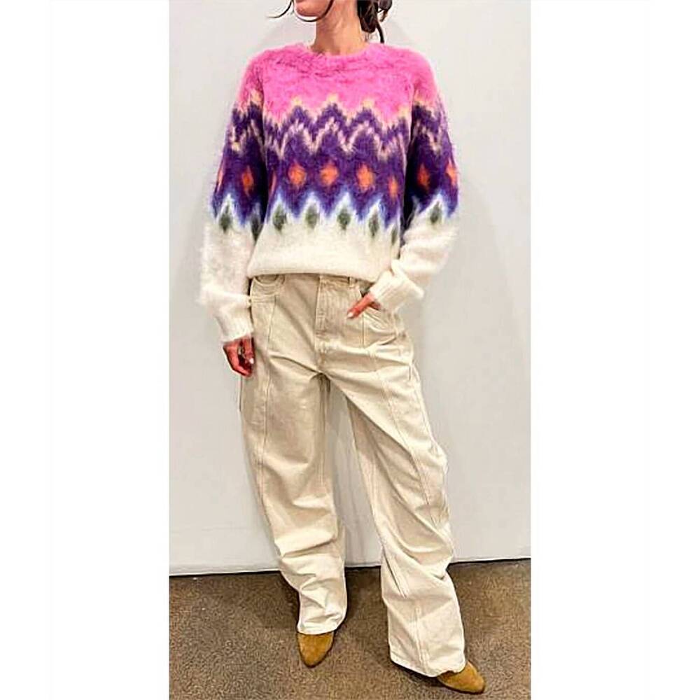 NEW MARANT ETOILE ambre pullover in pink
